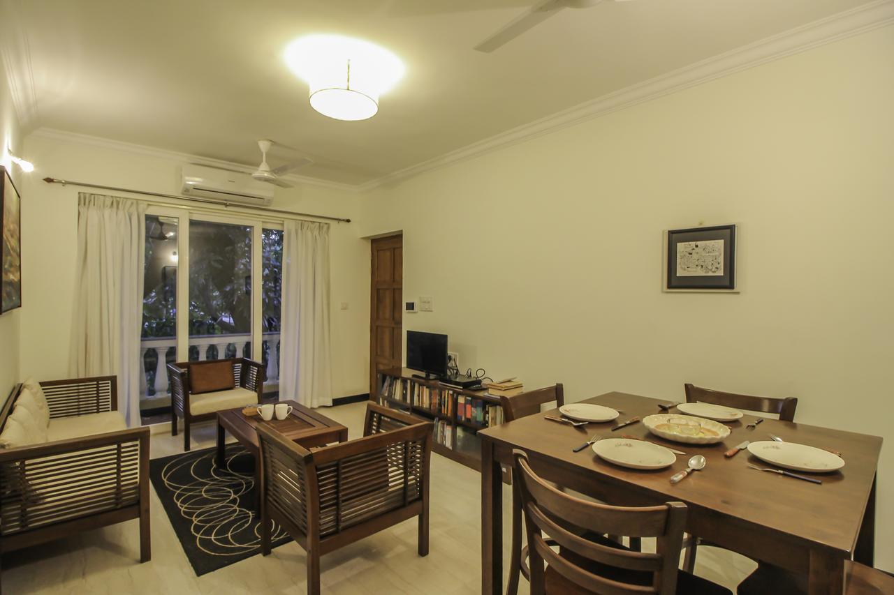 Oyo 10801 Home Pool View 2Bhk Siolim Exterior photo